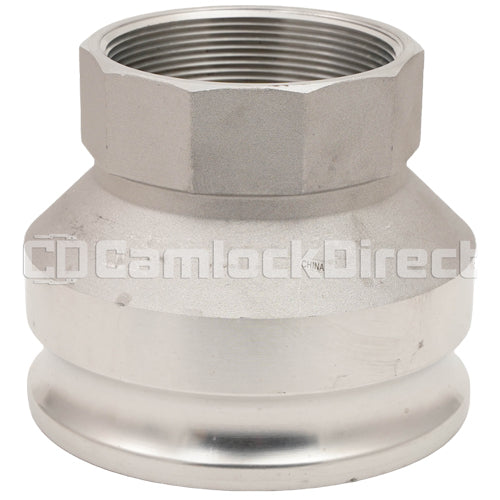 Aluminum 6" Male Camlock x 4" Female NPT